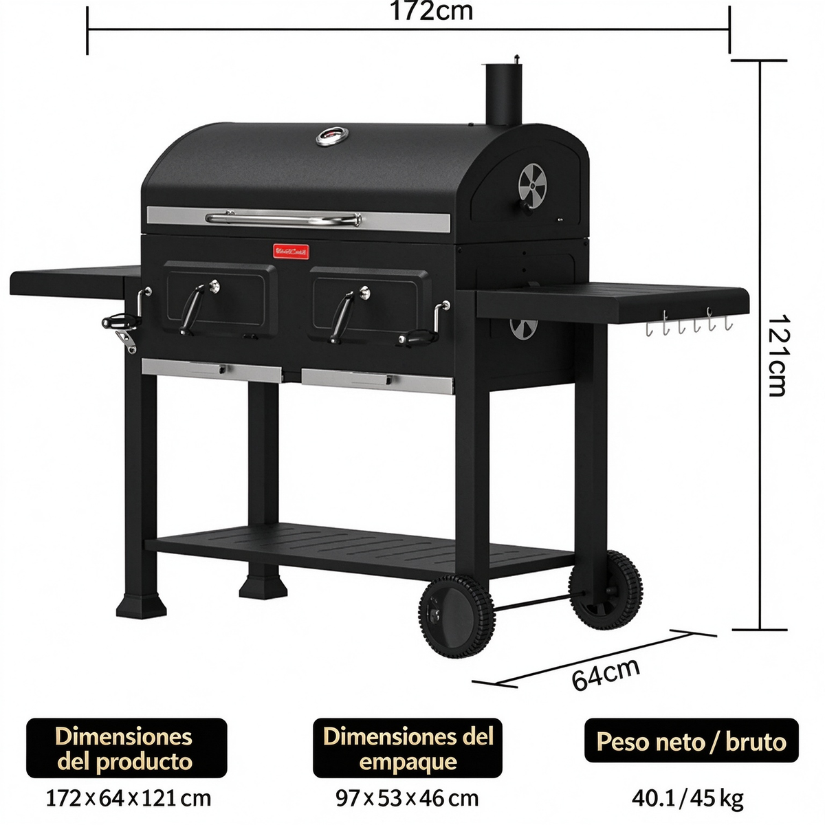 Parrilla exterior