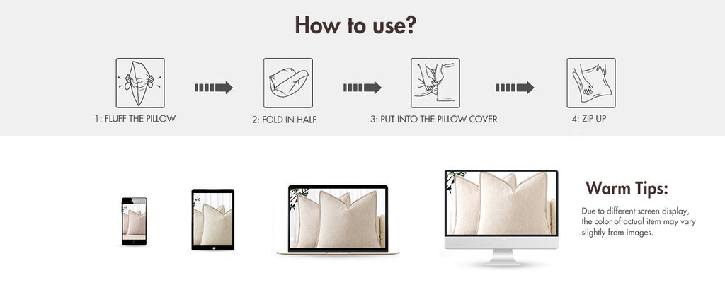 MIULEE Decorative Linen Euro Sham Pillow Covers 24x24 Natural Beige Boho Farmhouse Neutral Couch Throw Pillows for Bed Pack of 2 Accent Modern Pillowcase Sofa Livingroom Home Decor