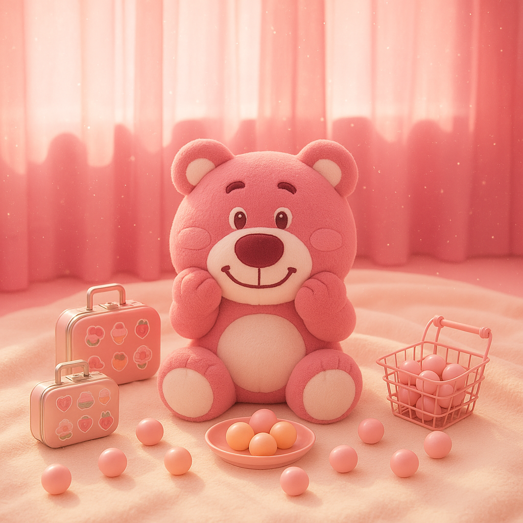 A-【Kawaii Lucky Scoop Suitcase Set】- 14" edition